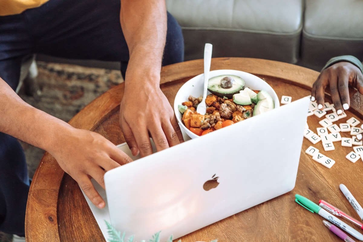 Nutritionist preparing healthy meal